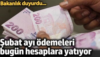 subat ayi odemeleri bugun hesaplara yatiyor bakanlik duyurdu LWVyTZ6s