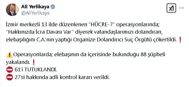 suc orgutune 13 ilde dev operasyon aralarinda orgut elebasi da yer aliyor 0 OwfPly8T