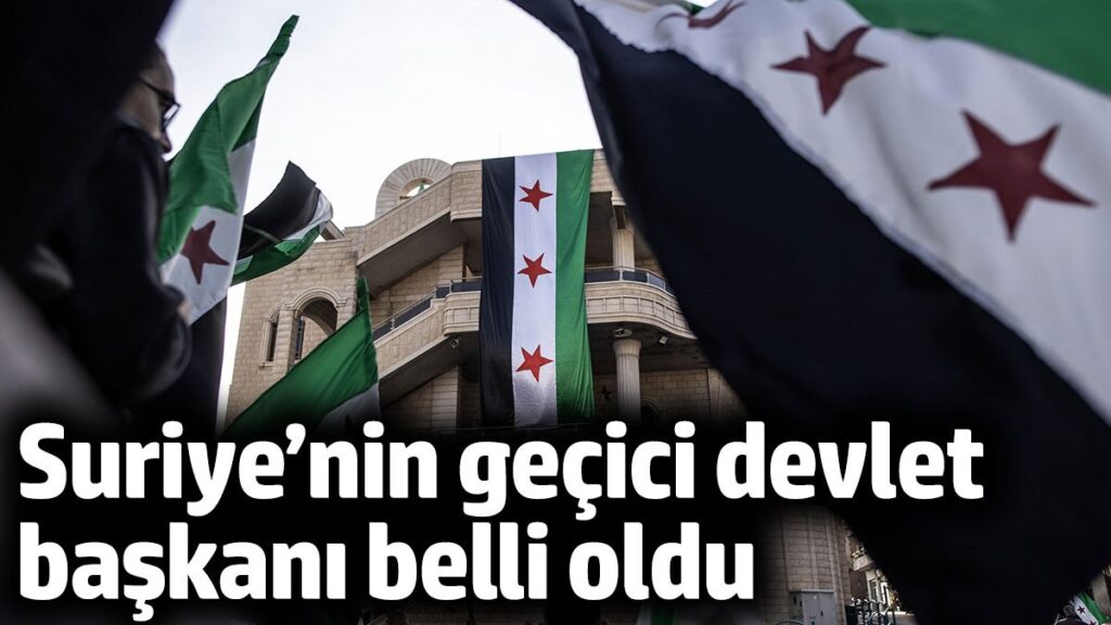 suriyenin gecici devlet baskani belli oldu hwmfeQiR
