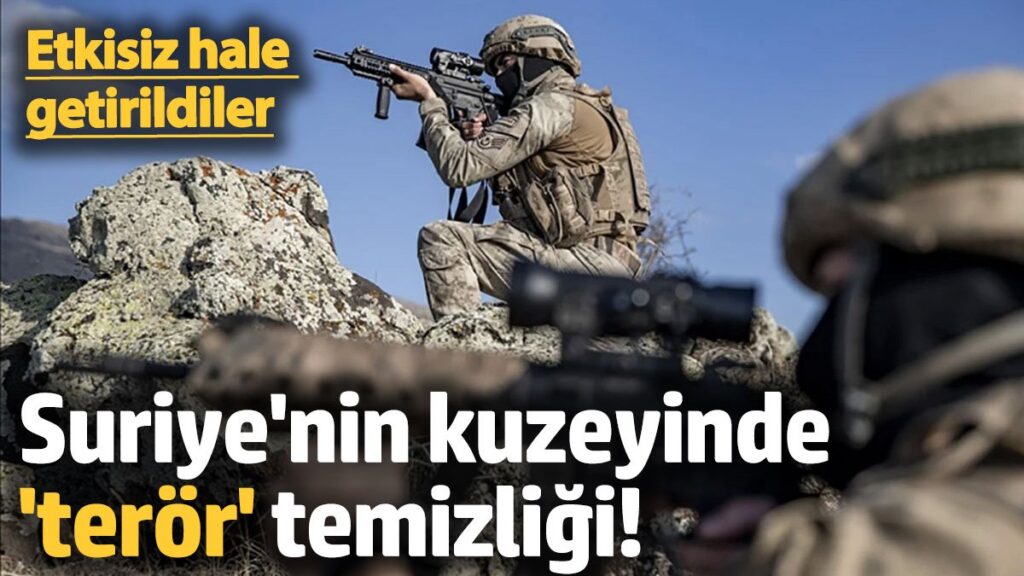 suriyenin kuzeyinde teror temizligi 13 pkkypgli terorist etkisiz hale getirildi xjZLDvuB