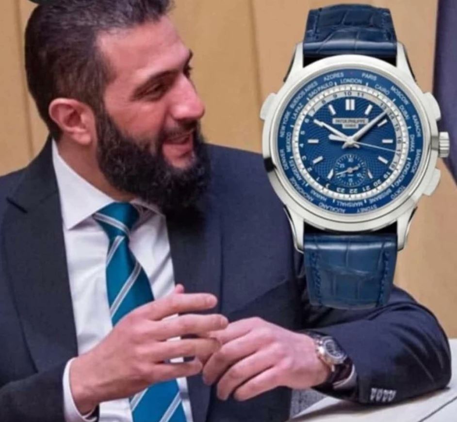 suriyenin yeni lideri milyonluk saati koluna takti itibardan tasarruf olmaz 0 vqTO5NQh