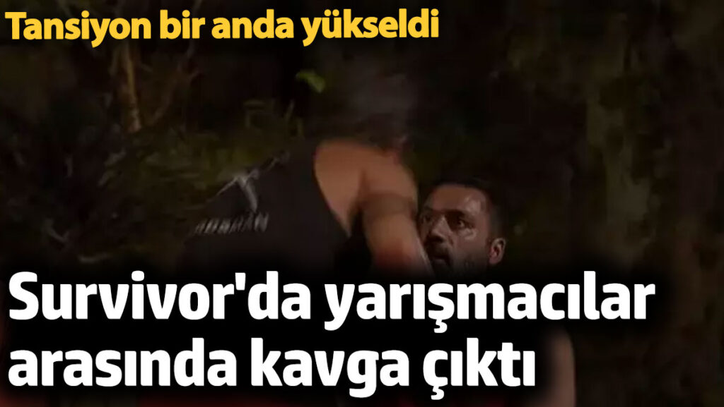 survivor all starda yarismacilar arasinda kavga cikti aXsWtLAJ