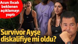 survivor ayse diskalifiye mi oldu acun ilicali beklenen aciklamayi yapti PBBbzsFQ