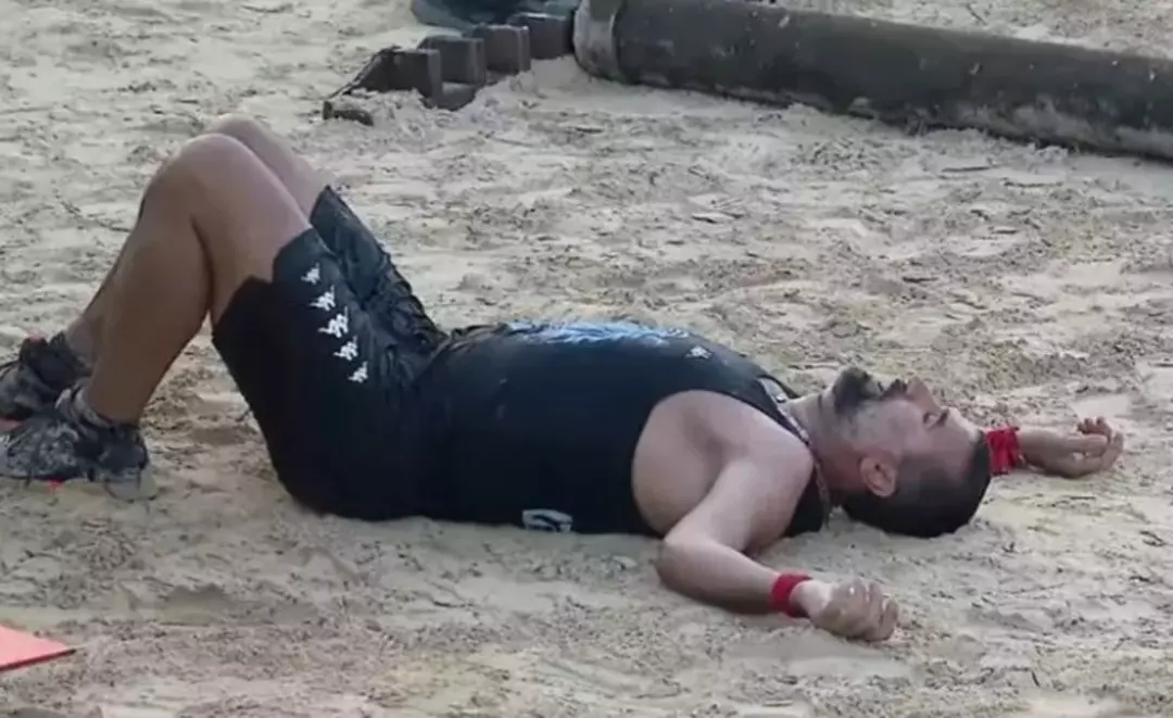 survivorda korku dolu anlar bir anda yere yigildi 1 TwQiVMqt