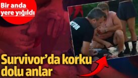 survivorda korku dolu anlar bir anda yere yigildi GL7DT37Q