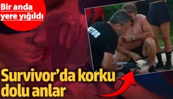 survivorda korku dolu anlar bir anda yere yigildi GL7DT37Q