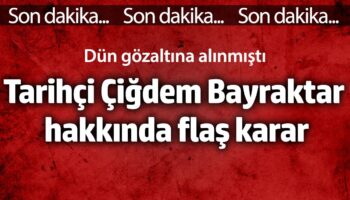 tarihci cigdem bayraktar or hakkinda flas karar dun gozaltina alinmisti ChMInKQi