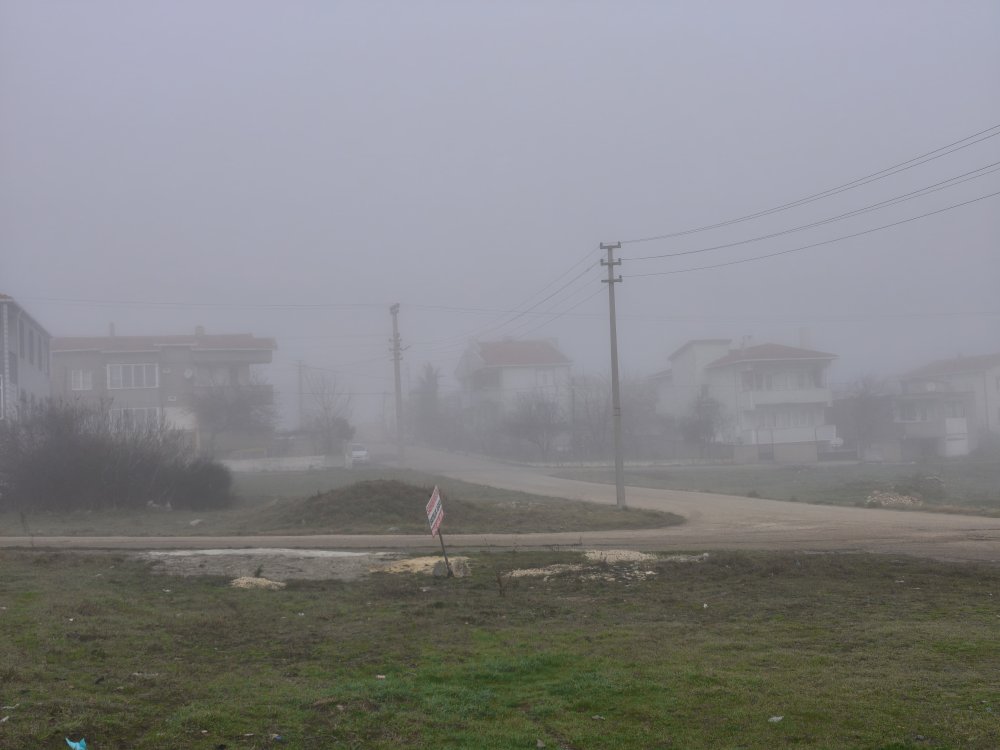 tekirdag ve kesanda yogun sis gorus mesafesi 50 metreye kadar dustu 1 98EprBOm