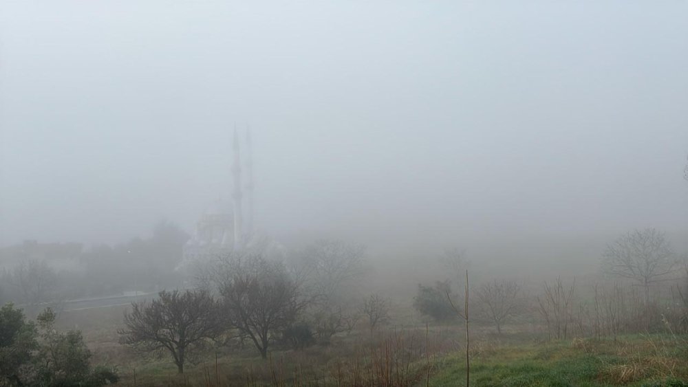 tekirdag ve kesanda yogun sis gorus mesafesi 50 metreye kadar dustu 5 TDX3JW8D