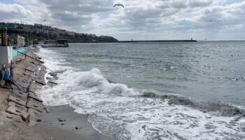 tekirdagda siddetli poyraz deniz ulasimini engelliyor gyxidsue