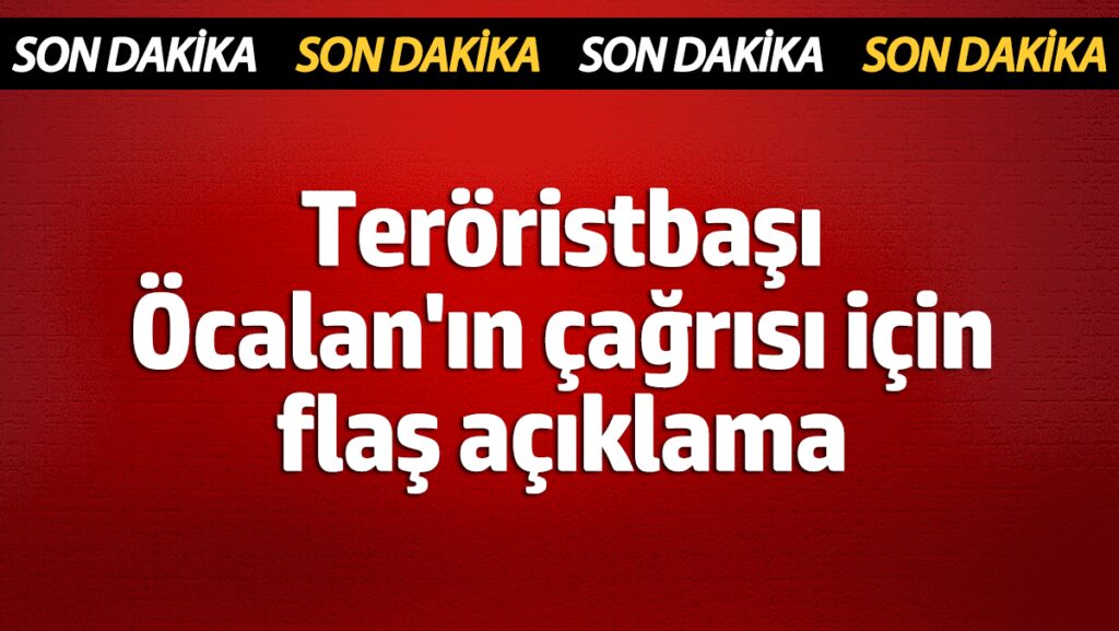 teroristbasi ocalanin cagrisi icin flas aciklama QGtND5vH