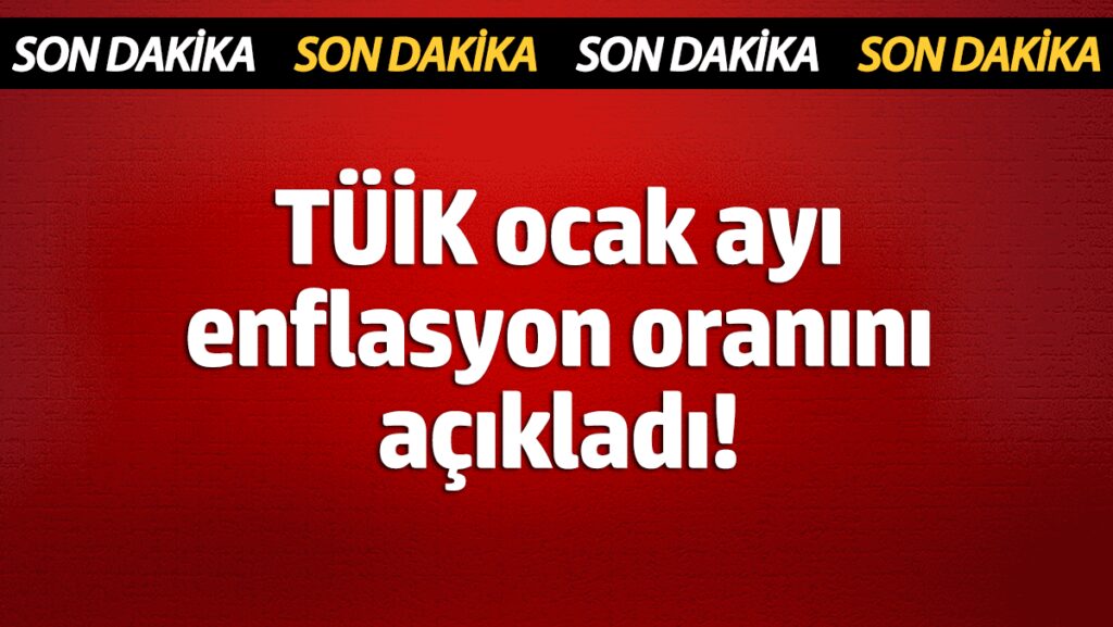 tuik ocak ayi enflasyon oranini acikladi HcT3lDtC