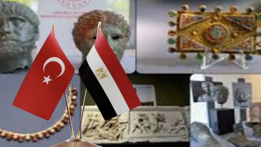 turkiyeden misira cok sayida tarihi eser iade edildi KJ23ak4W