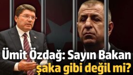 umit ozdag adalet bakanina seslendi sayin bakan saka gibi degil mi 8cDqXyC6