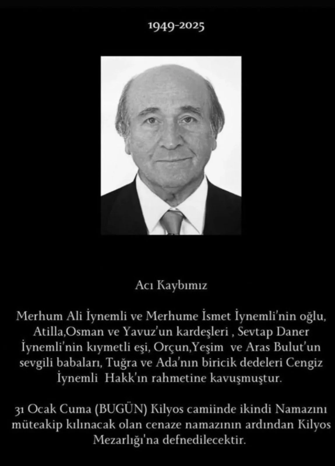 unlu oyuncu aras bulut iynemli aci haberle yikildi en yakinini kaybetti 0 yMB5dTcD