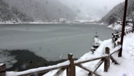 uzungol beyaz gelinligini giydi kartpostallik goruntuler olustu wXHzWqvF