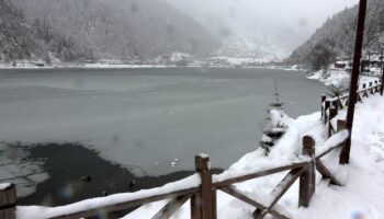 uzungol beyaz gelinligini giydi kartpostallik goruntuler olustu wXHzWqvF