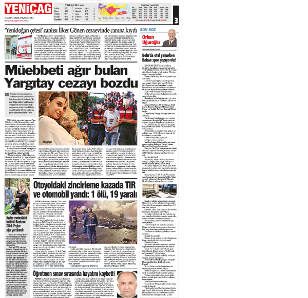 yenicag gazetesi boluda otel yanarken bakan spor yapiyordu 1