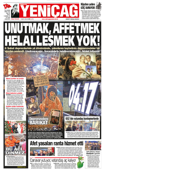 yenicag gazetesi unutmak affetmek helallesmek yok 0 gbXuPtAK