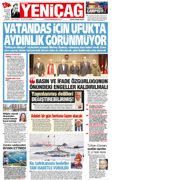 yenicag gazetesi vatandas icin ufukta aydinlik gorunmuyor 0 e4cmHi2r