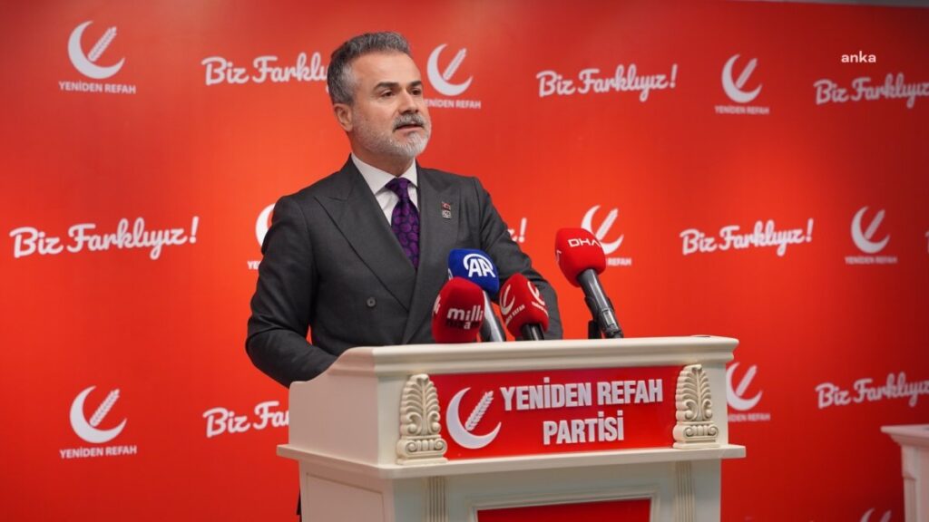 yeniden refah partisi genel baskan yardimcisi suat kilictan ocalan cagrisi aciklamasi yapacagi bir cagri K5aggHTS