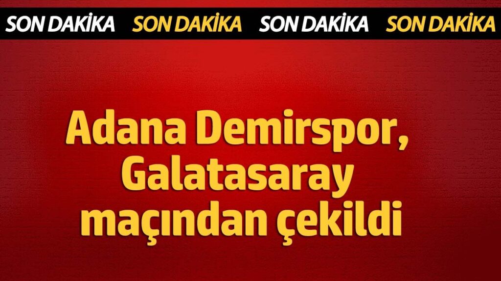 adana demirspor sahadan cekildi E3rtxIyR