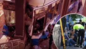 ankarada belediye otobusu korkunc kazaya karisti can pazari yasandi tvr8dpdr
