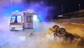 ankarada ters yola giren otomobil karsi yonden gelen otomobile carpti 2 olu GNZwjCnh