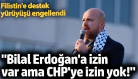 bilal erdogana izin var ama chpye izin yok YHSOZEPR