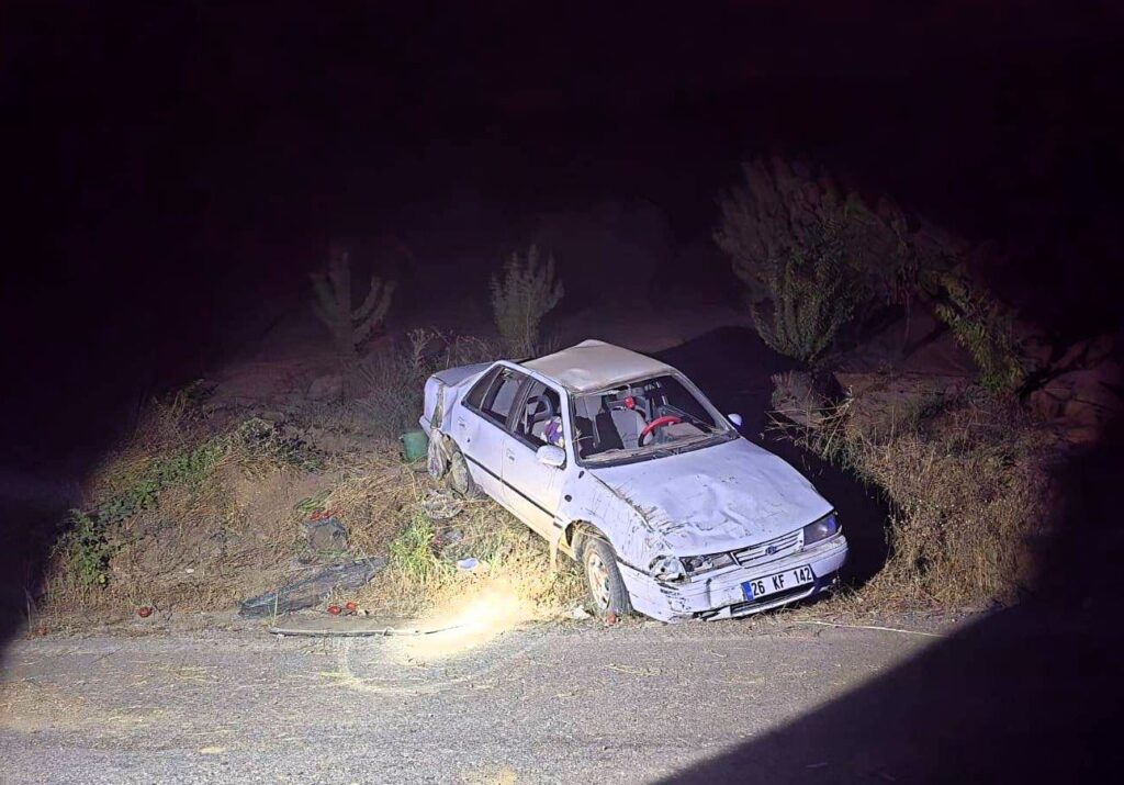 bilecikte devrilen otomobildeki 3 kisi yaralandi 1NY32f9B