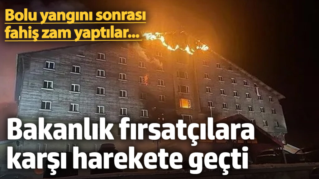 bolu yangini sonrasi yangin ekipmanlarinda fahis zam yaptilar bakanlik firsatcilara karsi harekete gecti M1Ug8KSx