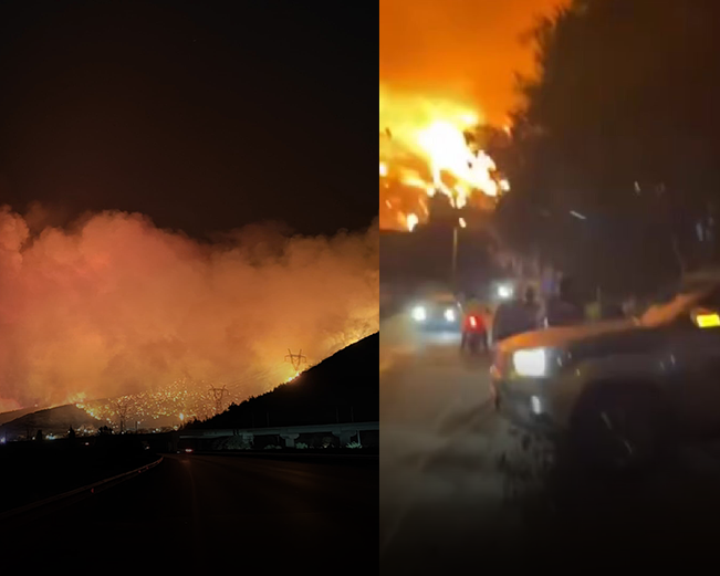 bursa ankara otobani yangin sebebiyle trafige kapatildi aVUtbhTb