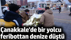 canakkale bogazinda bir yolcu feribottan denize dustu X9yr9Xxc
