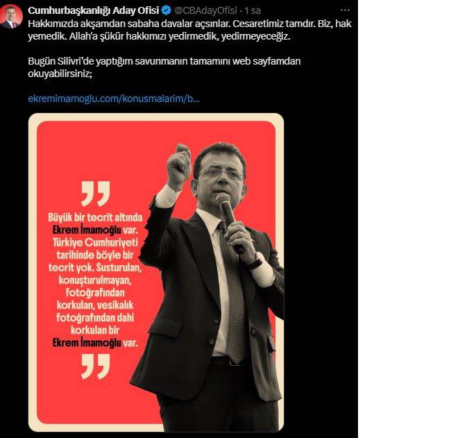 ekrem imamoglu savunmasini paylasti dimdik ayaktayim 0 mK22YgTh