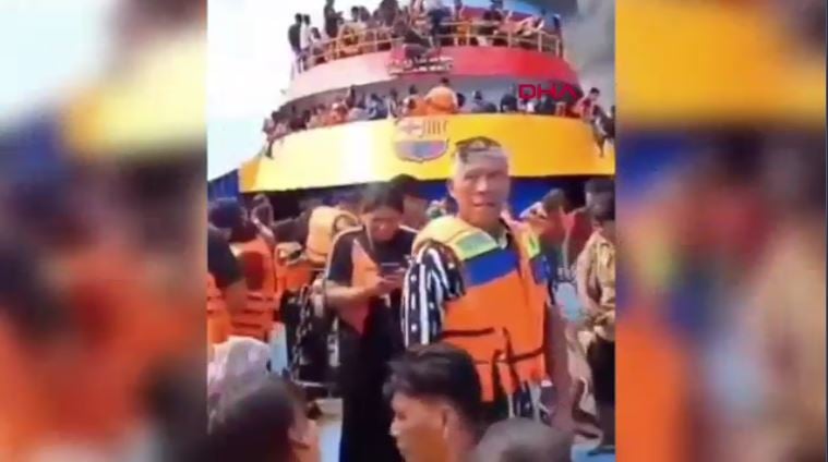 endonezyada 280 yolculu feribotta yangin faciasi biri hamile kadin 5 olu kayiplar araniyor 8