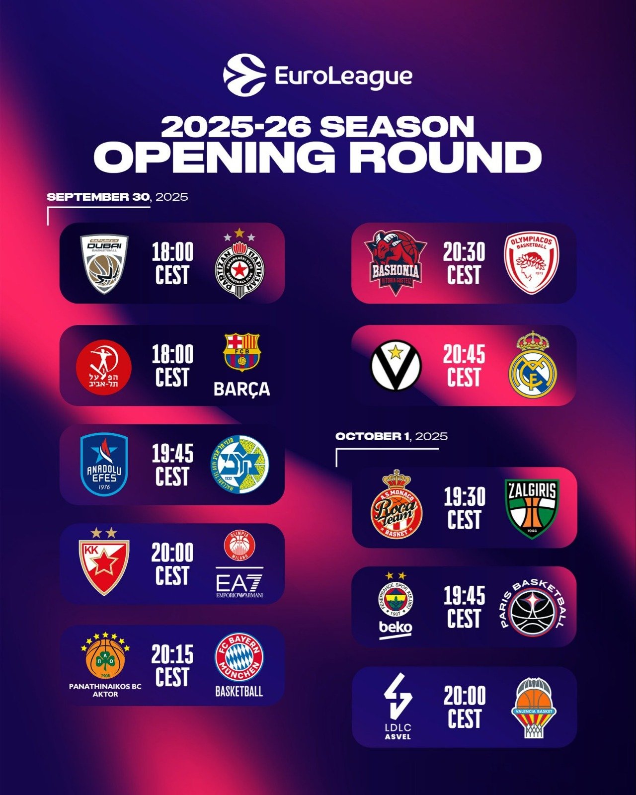 euroleague fiksuturu cekildi anadolu efes ilk hafta kendi evinde deplasmana gidiyor 0 5agdgSM8