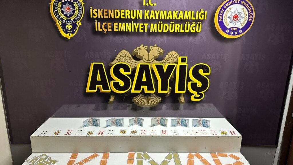 iskenderunda kumar oynarken yakalanan 4 sahsa para cezasi QsSLVwZZ