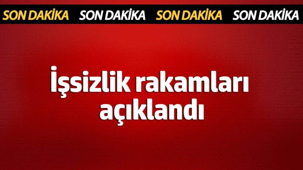 issizlik rakamlari belli oldu Qduybx34
