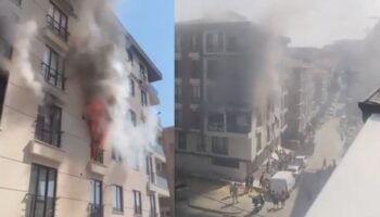 istanbulda yangin dehseti tek tek atladilar FBjHIQVd