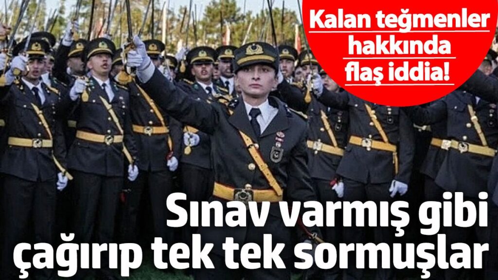 kalan tegmenler hakkinda flas iddia sinav varmis gibi cagirip tek tek sormuslar mLUNL4ZL