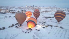 kapadokyada gokyuzu 5 gundur bos kaldi QOTG7JIB
