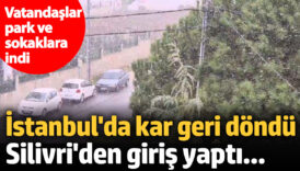 kar yagisi silivride etkisini gosterdi vatandaslar park ve sokaklara indi 5wKdX9GQ