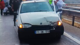 kirikkalede iki otomobil birbirine girdi 5 kisi yaralandi RmAlXlOG