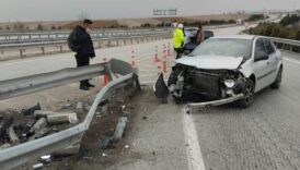 konyada trafik kazasi 1 yarali VbvUTTKg