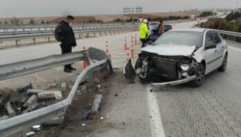 konyada trafik kazasi 1 yarali VbvUTTKg