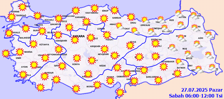 meteoroloji acikladi bugun hava nasil olacak 27 temmuz 2025 0 PujluZs7