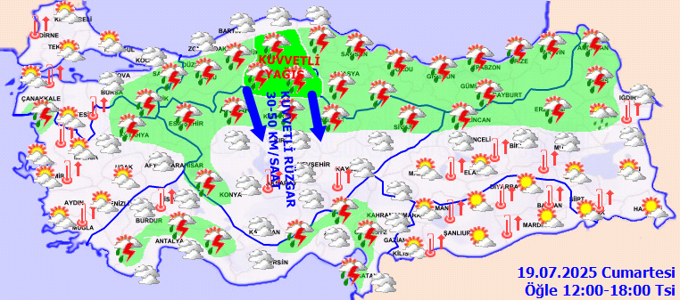 meteoroloji dikkat diyerek uyardi sakir sakir yagmurdan sonra turkiyeye hem afrika hem de basra SKetOpYT
