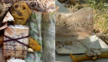 mezarda bulundu bal mumundan yapilmis ekipler harekete gecti haA8umfn