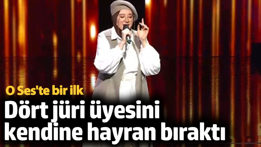 o ses turkiyede bir ilk yarismaci dort juriyi kendine hayran birakti AXP6db6P