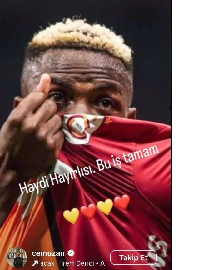 osimhen transferi mi geliyor cem uzandan sasirtan paylasim 0 3nl5gWj4